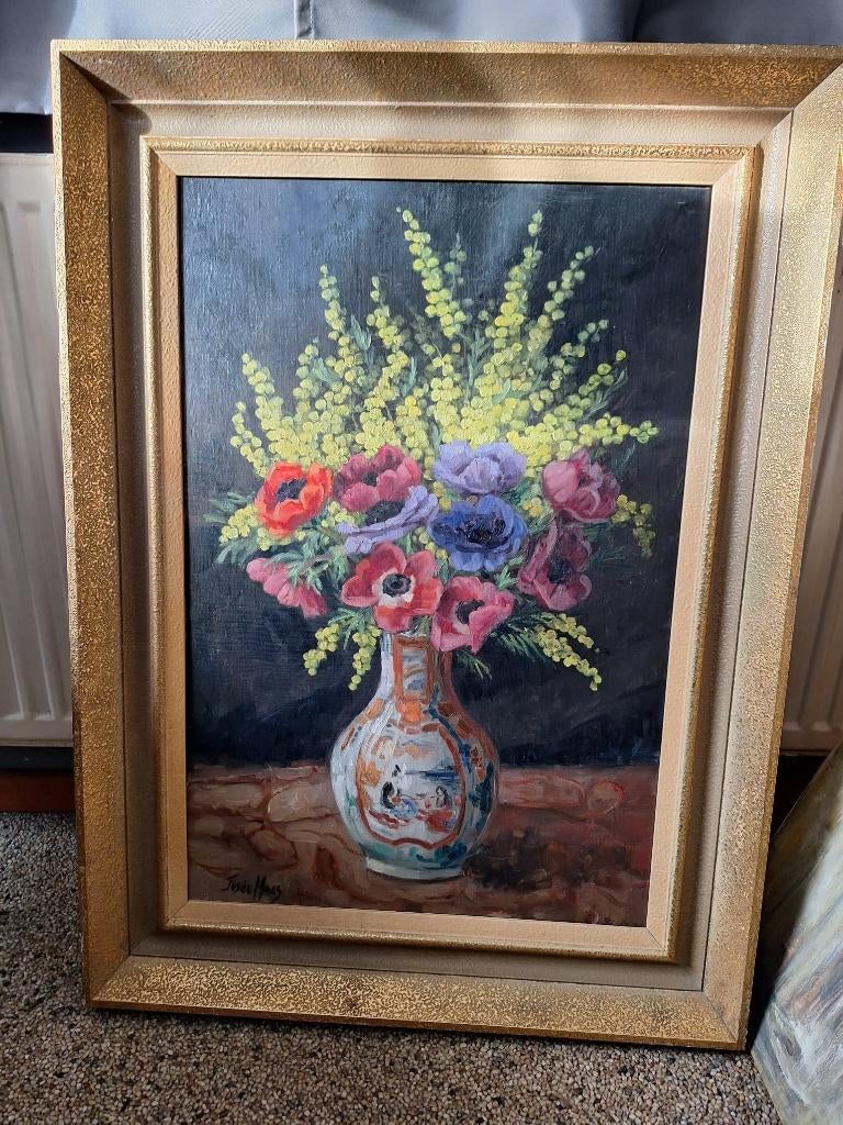 Schilderij Josée Maes, Ophalen