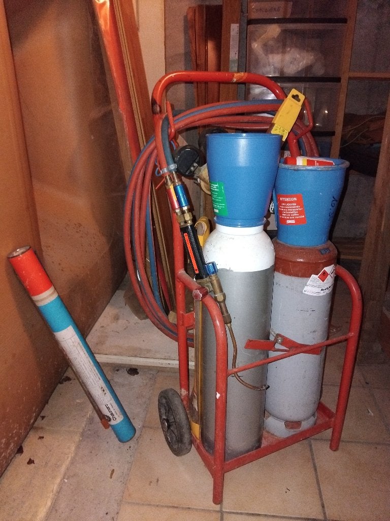 Poste à souder oxyacéthylénique, Bricolage & Construction, Outillage | Soudeuses, Enlèvement, Utilisé, Autres types