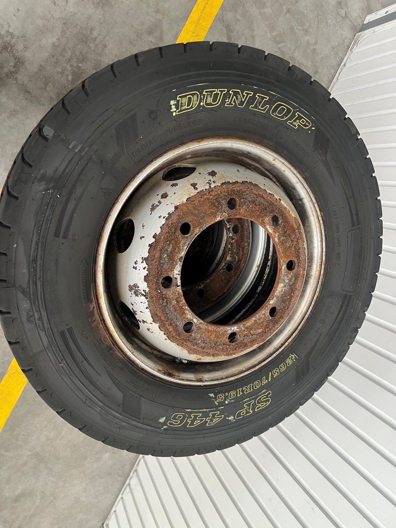 4 x wiel 265/70R19,5, Gebruikt, Overige merken, Overige Auto-onderdelen