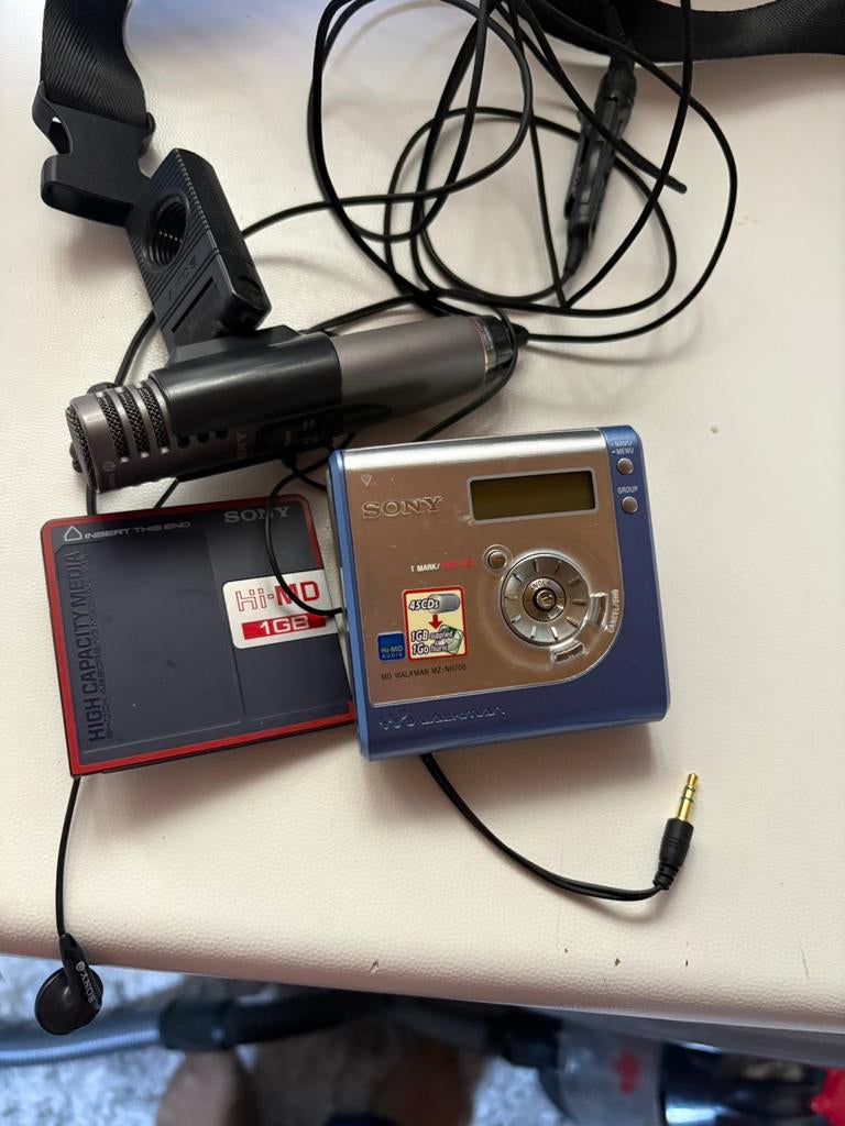 Sony MZ-NH700. Vintage, Ophalen, Overige typen