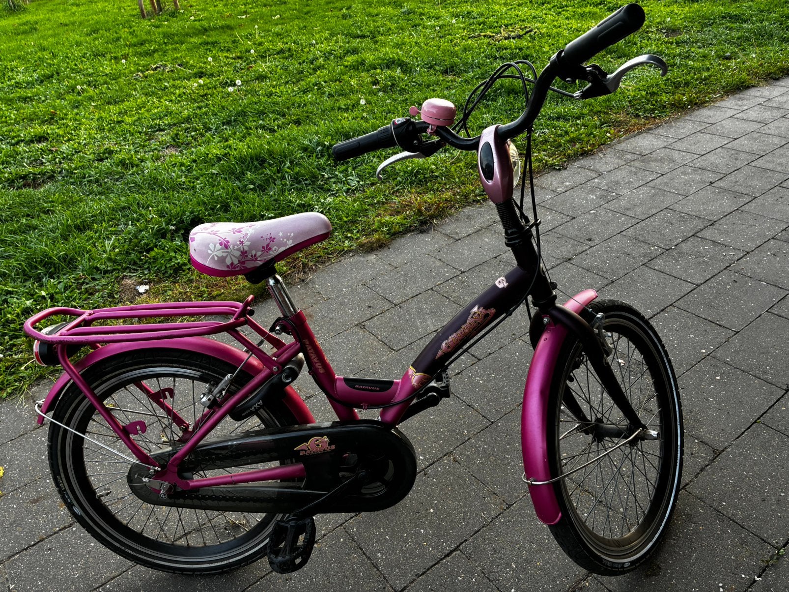 Zeer mooie 20 inch meisjesfiets, Fietsen en Brommers, Ophalen, Batavus, Zo goed als nieuw, 18 tot 20 inch