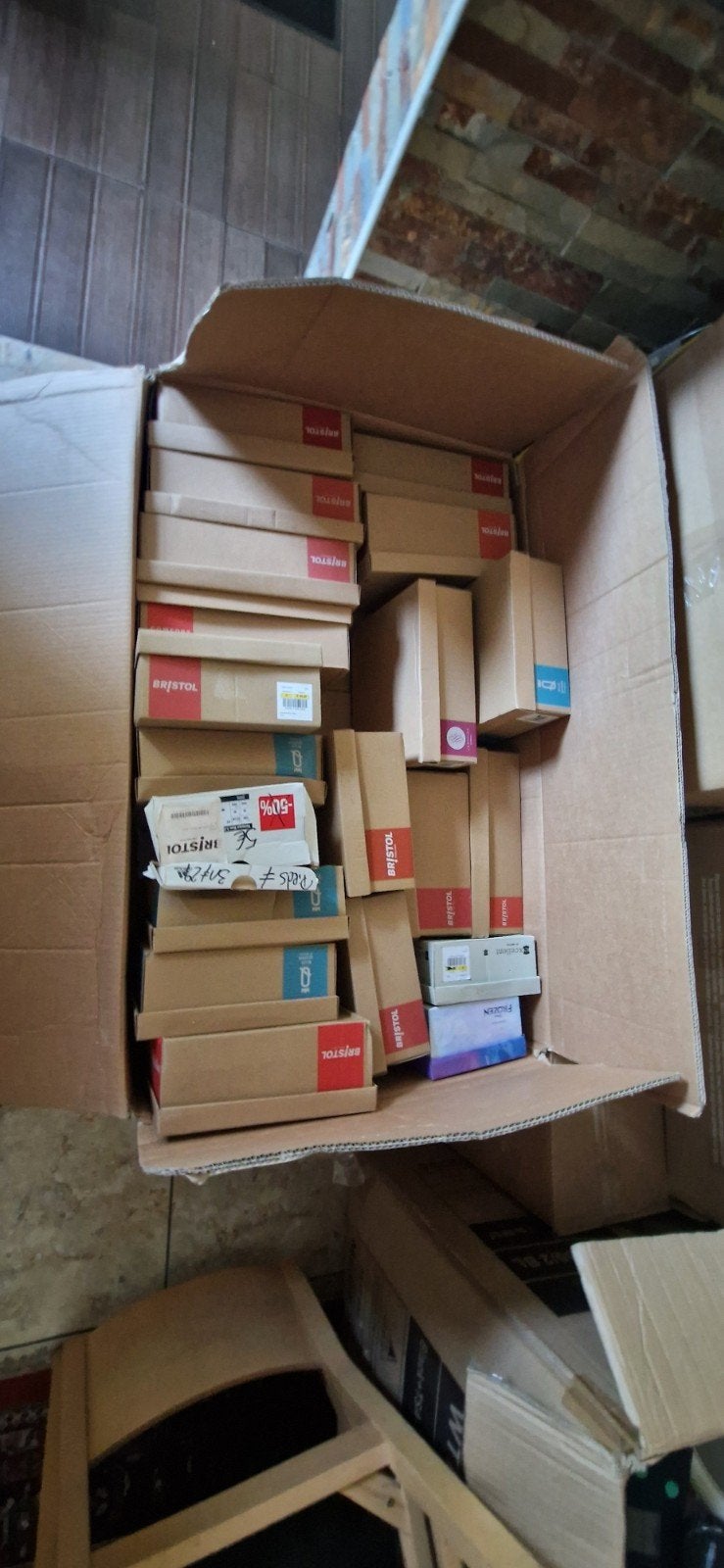 1200 paires de chaussures toute pointures, Enlèvement