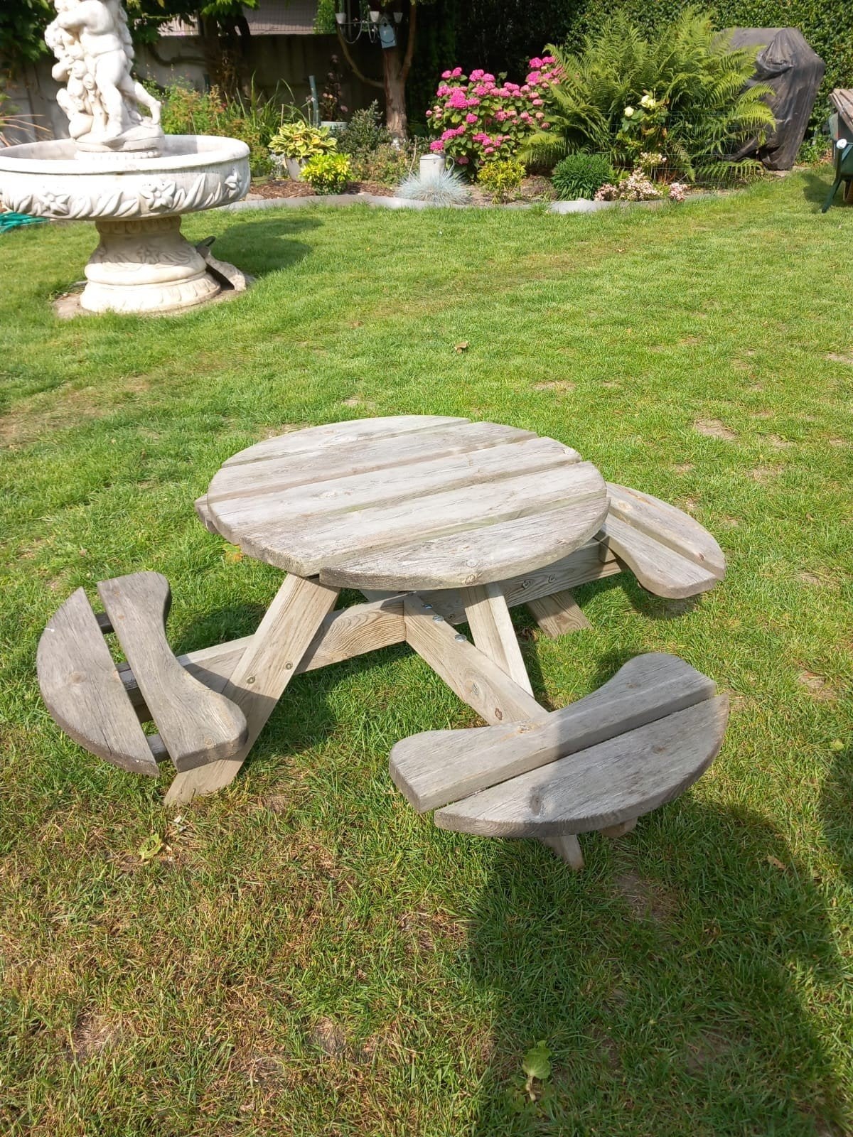 Banc enfant 4 places en bois, Enlèvement, Bois
