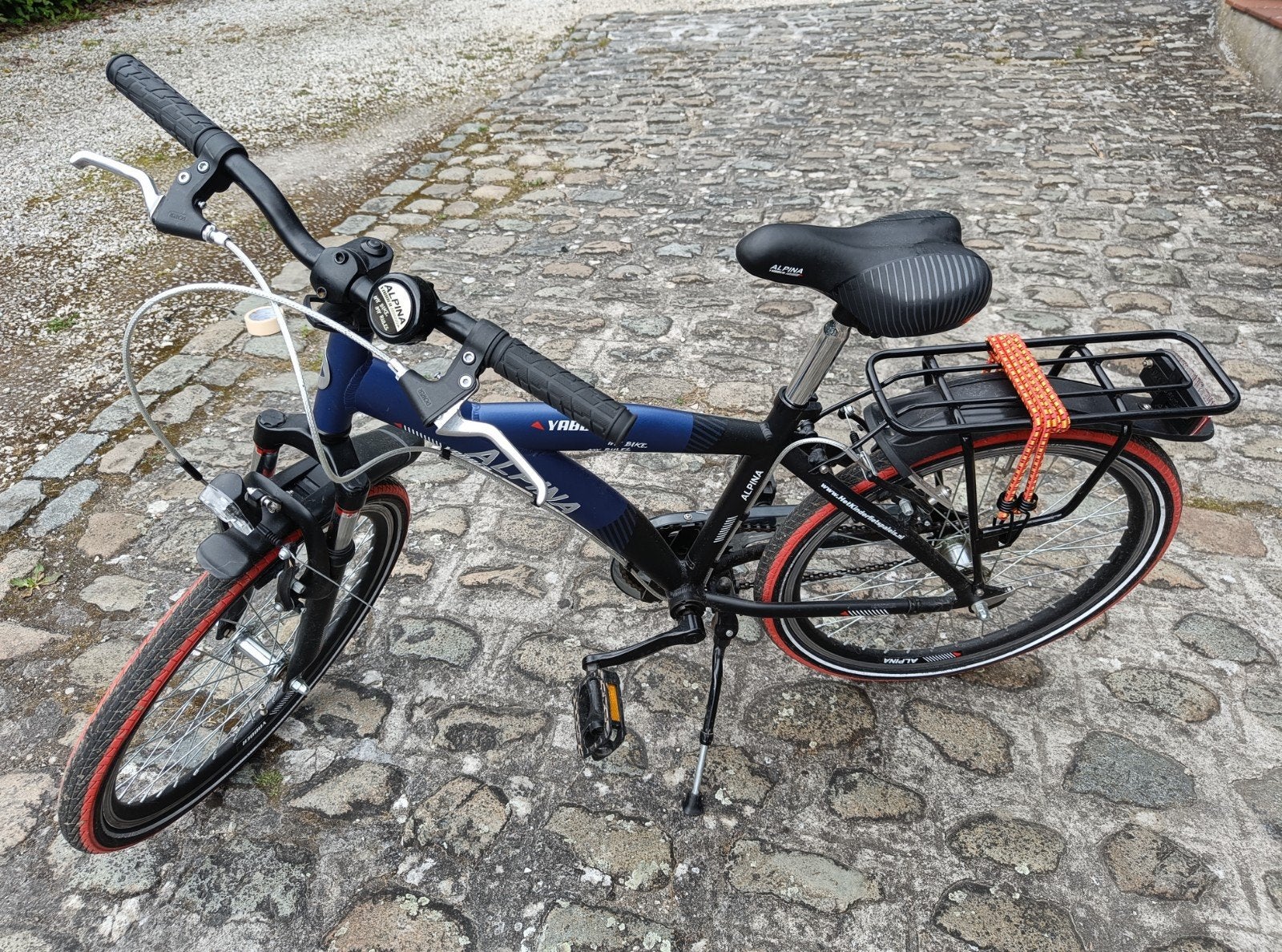 Jongensfiets 22 inch, Fietsen en Brommers, Ophalen, Terugtraprem, 22 inch, Gebruikt
