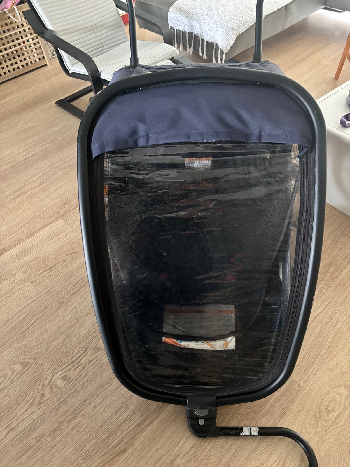 Remorque à vélo Hamax, Vélos & Vélomoteurs, 20 à 40 kg, Comme neuf, Enlèvement, Remorque pour enfant