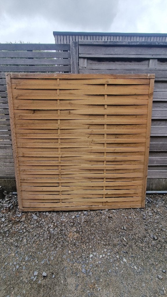 Paravent en osier en bois 180x178, Enlèvement, Neuf, Bois, Porte du jardin