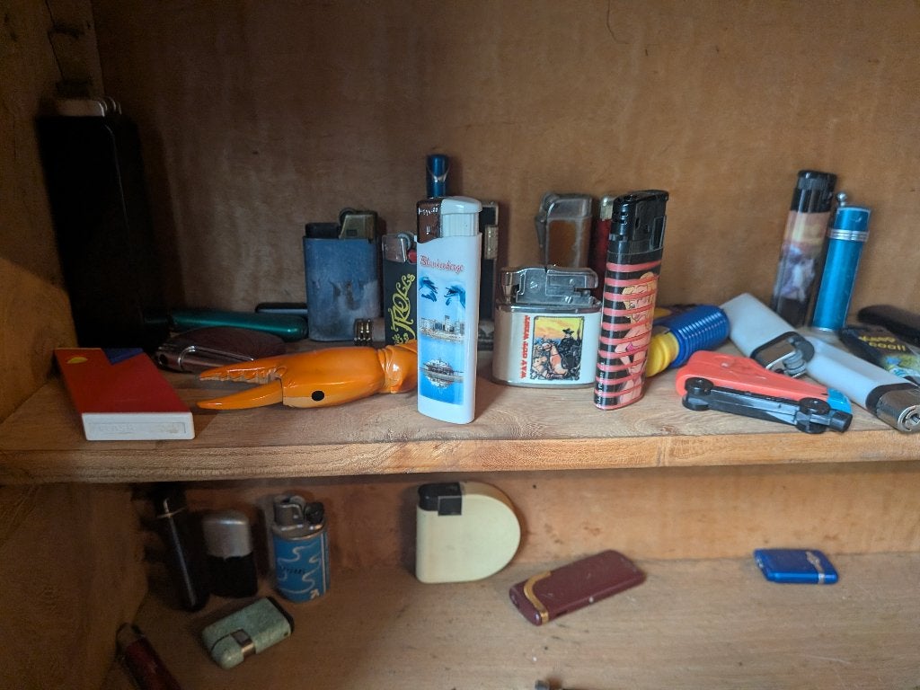 Briquets, Enlèvement, Utilisé, Briquet