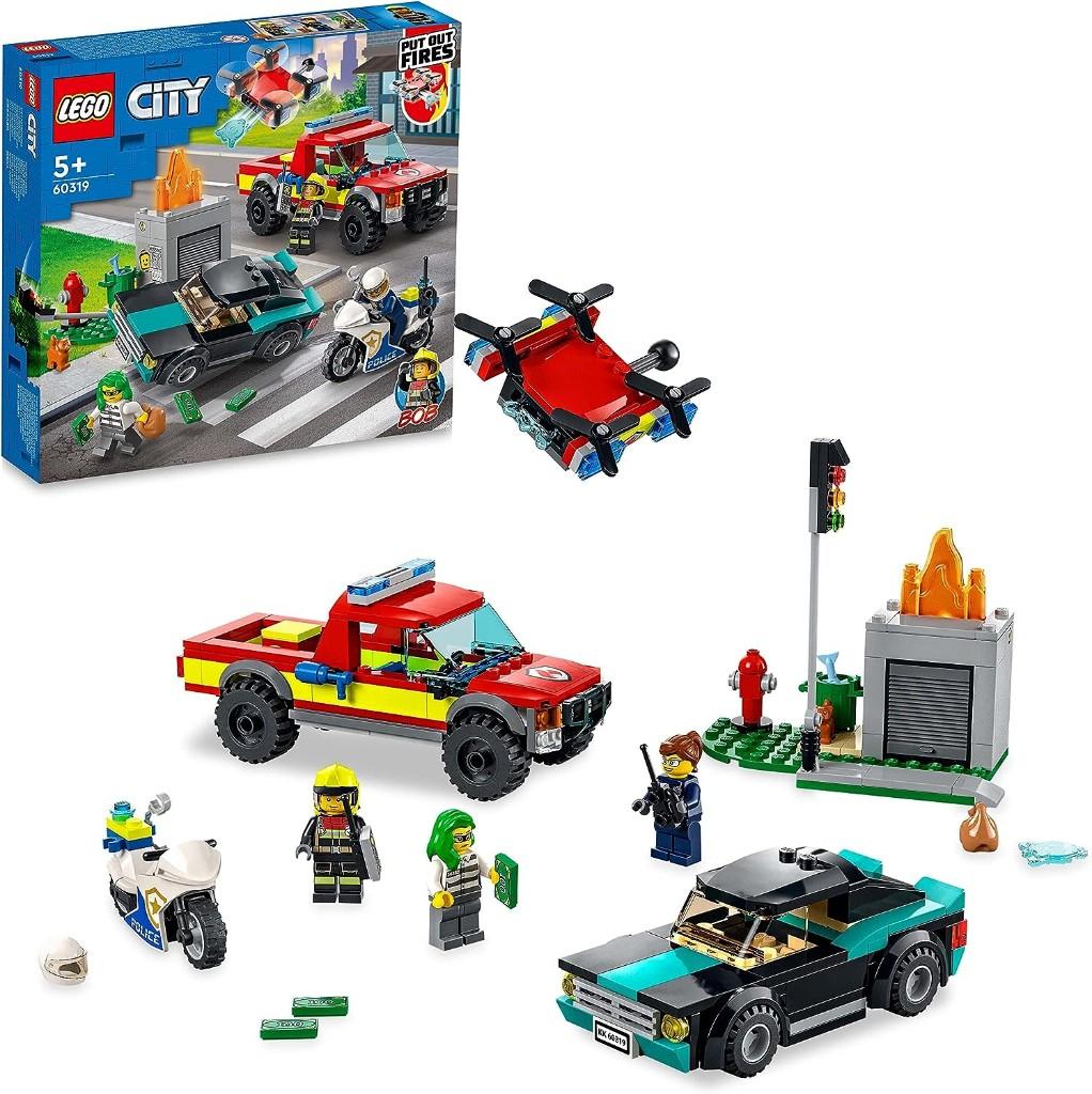 Neuf - Lego City - Le sauvetage des pompiers (60319), Neuf, City, Enlèvement ou Envoi, Lego