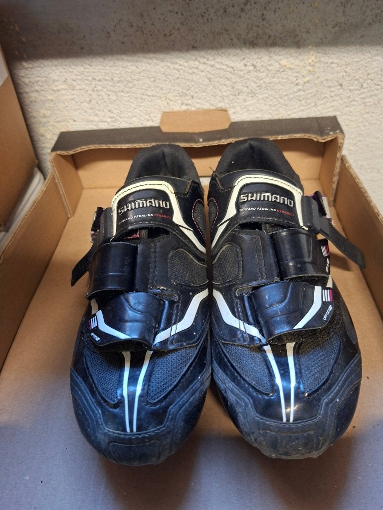 schoenen wielrennen shimano, Zwart, Zo goed als nieuw, Ophalen, Shimano