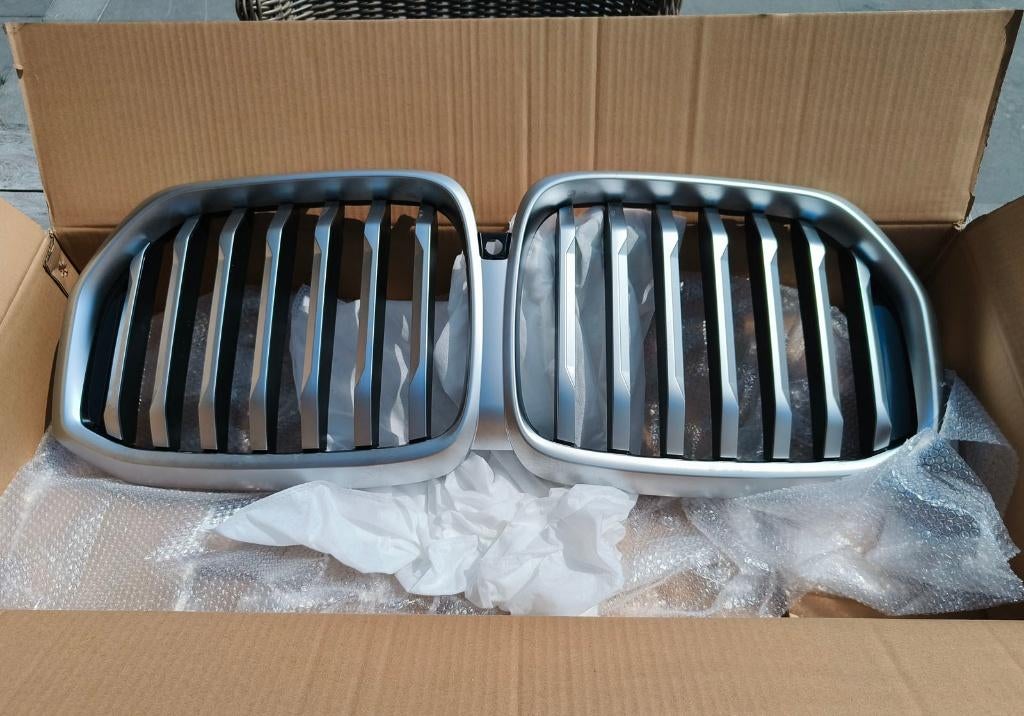 BMW X5 front grill grijs, Ophalen of Verzenden, Nieuw, BMW, Bumper