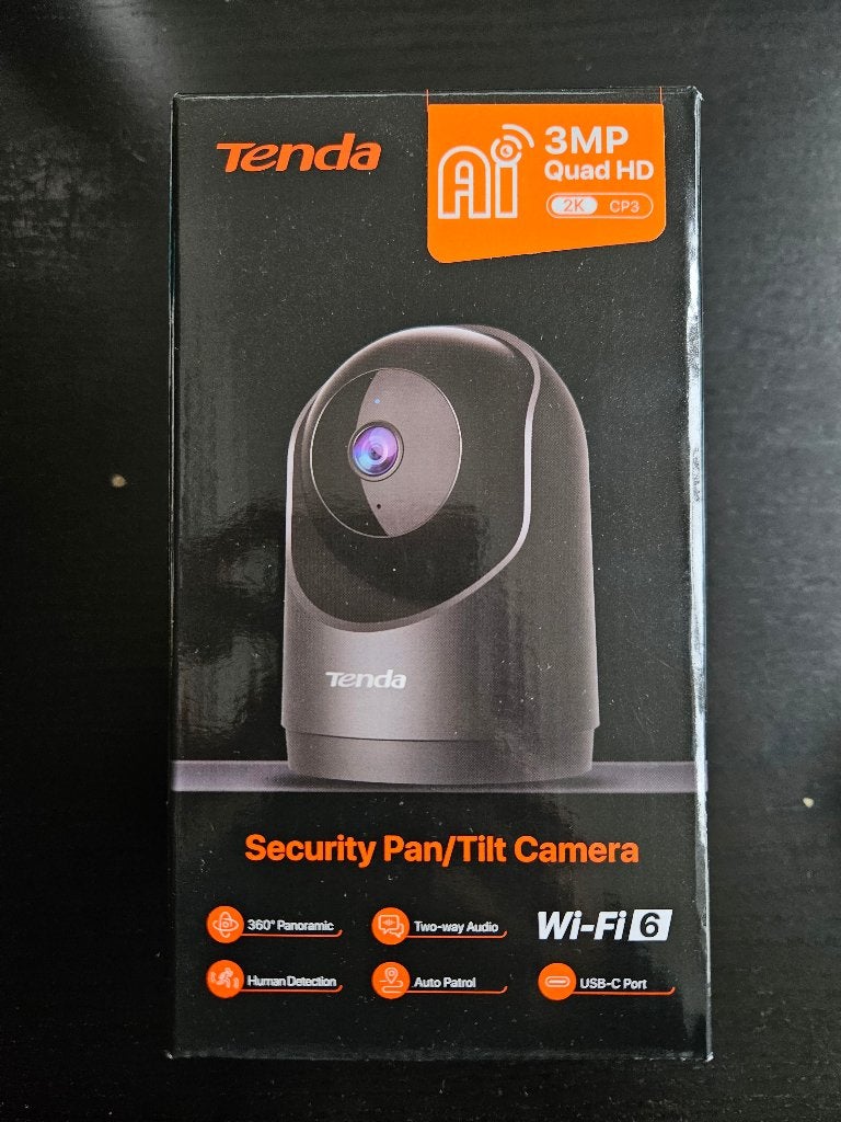 Camera sécurité Tenda, TV, Hi-fi & Vidéo, Caméras de surveillance, Enlèvement ou Envoi, Comme neuf, Caméra d'intérieur