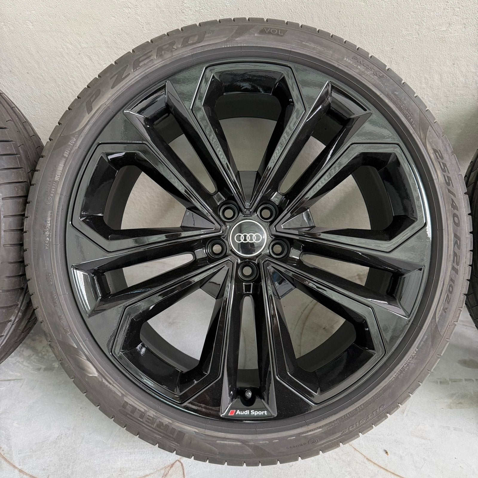 21 inch Origineel Audi Q5 SQ5 velgen met zomerbanden A merk, Pneus et Jantes, 255 mm, Enlèvement ou Envoi, Véhicule de tourisme
