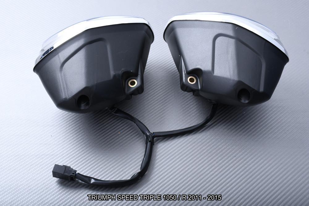 Phare / Optique AVDB TRIUMPH SPEED TRIPLE 1050 / R 2011 2015, Motos, Enlèvement ou Envoi, Neuf
