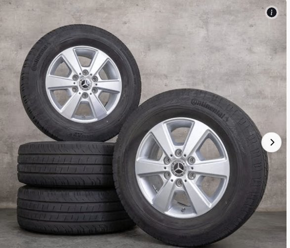 W907/910 SPRINTERWIEL, Ophalen, Bestelwagen, 16 inch, Banden en Velgen