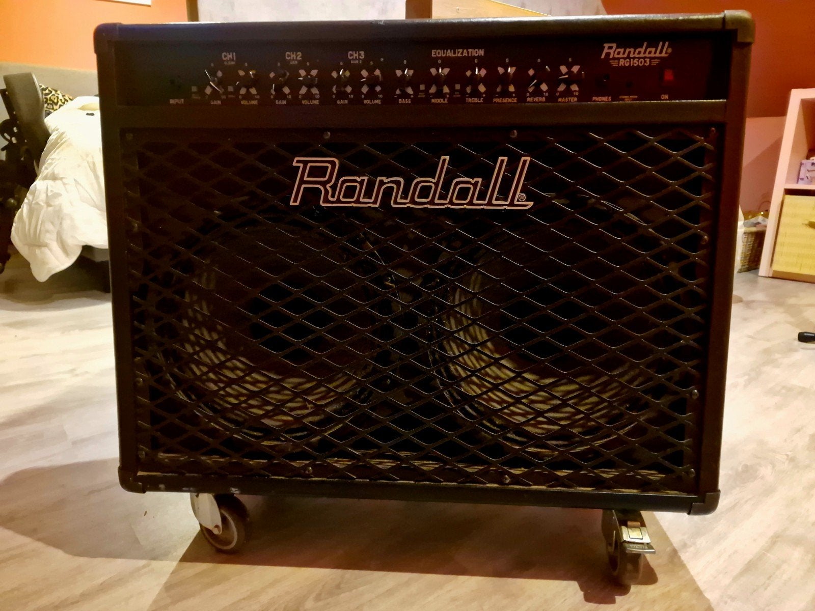 Randall RG1503-212 Gitaarversterker – 150W | Incl Footswitch, Musique & Instruments, Amplis | Basse & Guitare, Enlèvement, Utilisé