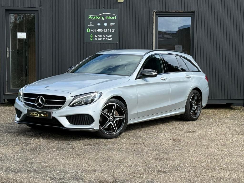 Mercedes-benz c200d amg 2017 diesel automaat, Auto's, Achterwielaandrijving, Leder, 5 deurs, Te koop