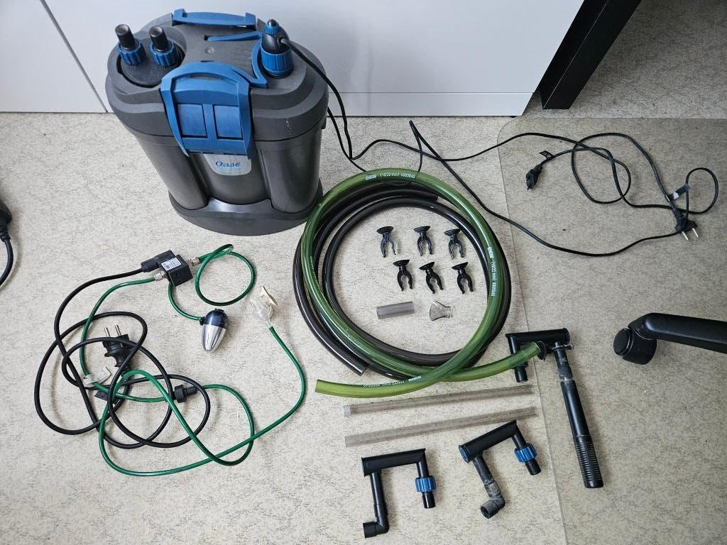 Oase FiltoSmart 100 - externe Aquariumfilter, Oase, Enlèvement, Utilisé, Tuyaux inclus