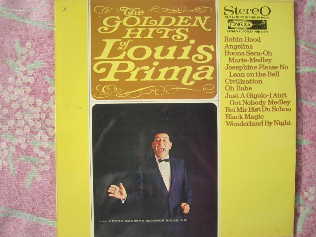 lp LOUIS PRIMA, CD & DVD, Vinyles | Jazz & Blues, Enlèvement