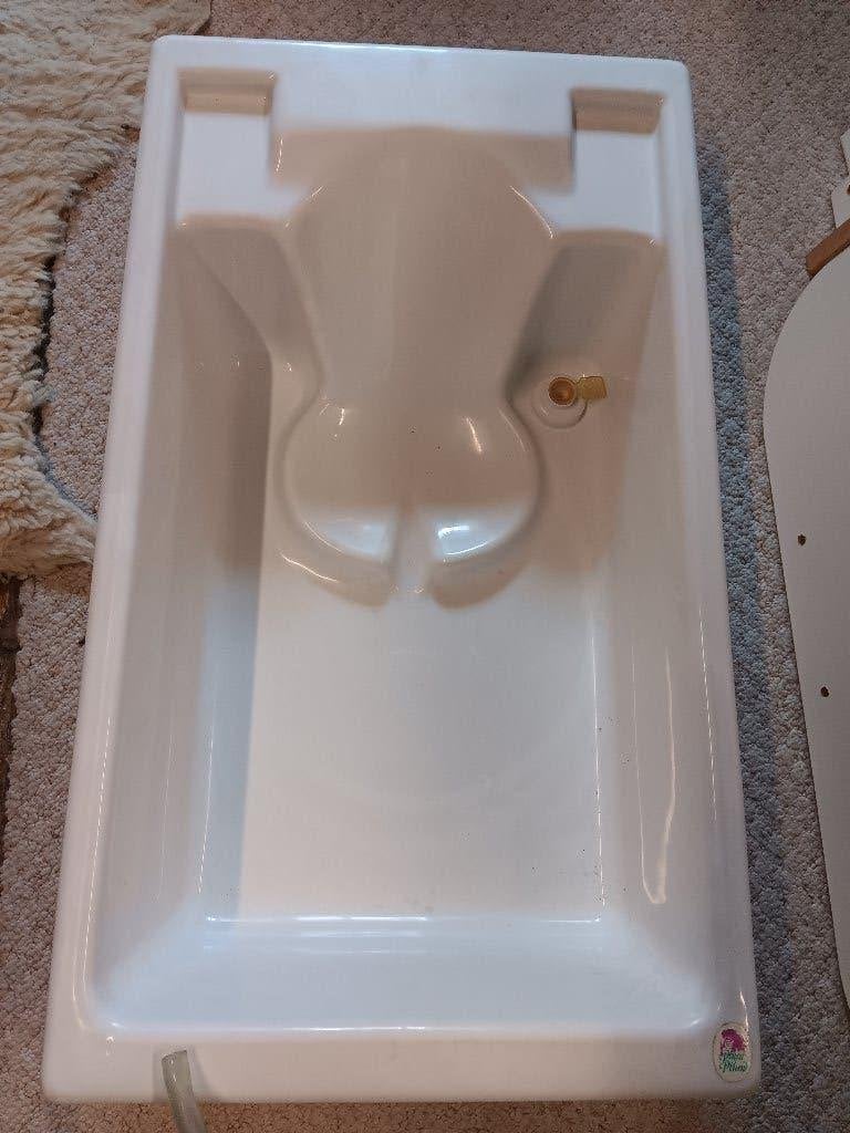 kinderbadje met wateruitloopstop, Ophalen, Gebruikt, Badje