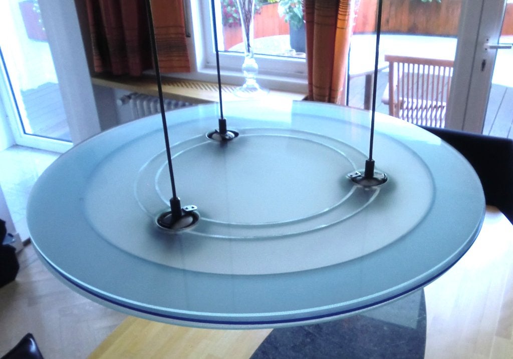 Lampe suspendue vintage Arteluce Aurora., Maison & Meubles, Enlèvement, Comme neuf