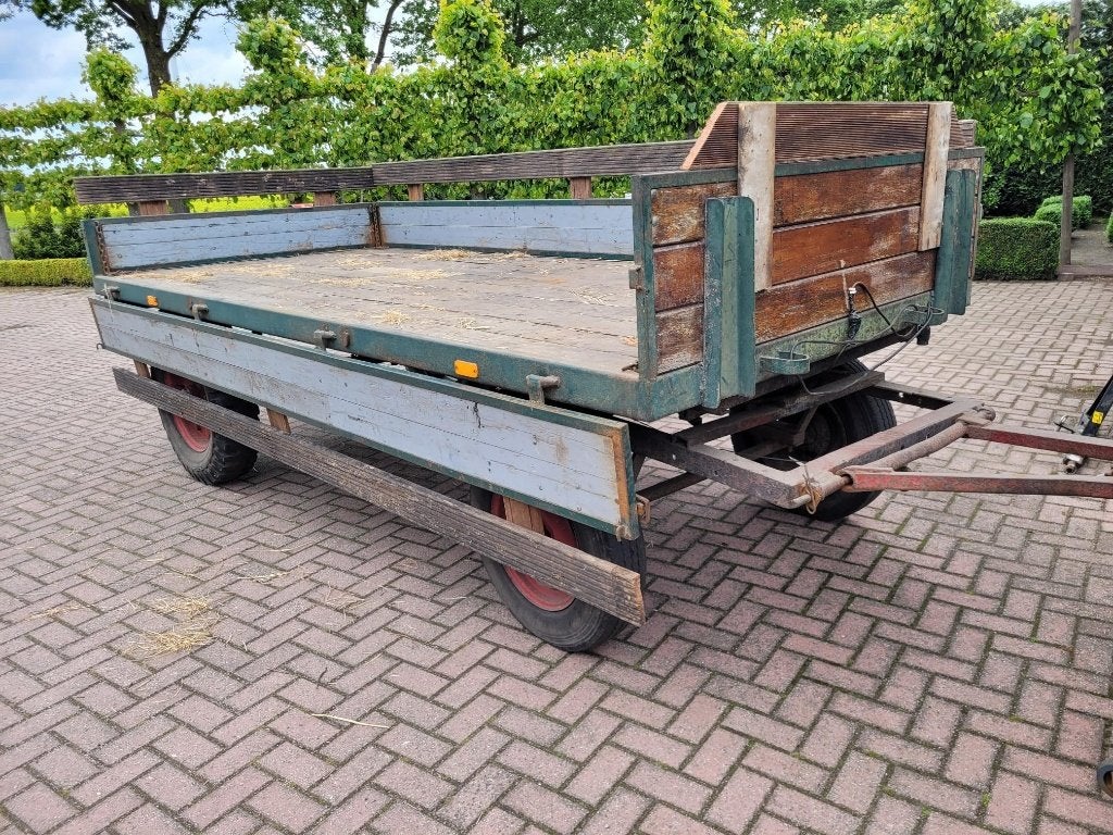 Kar/ aanhanger, Ophalen