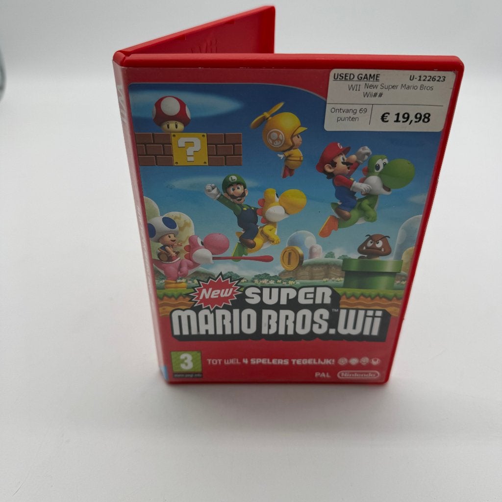 Nintendo Wii Game - Super Mario Bros, Consoles de jeu & Jeux vidéo, Enlèvement ou Envoi, Comme neuf, Aventure et Action