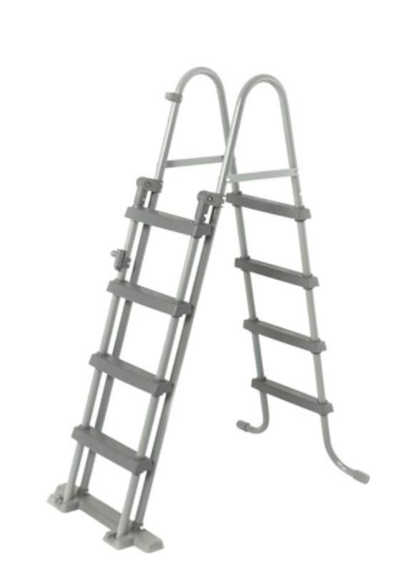 Zwembadtrap, Ophalen