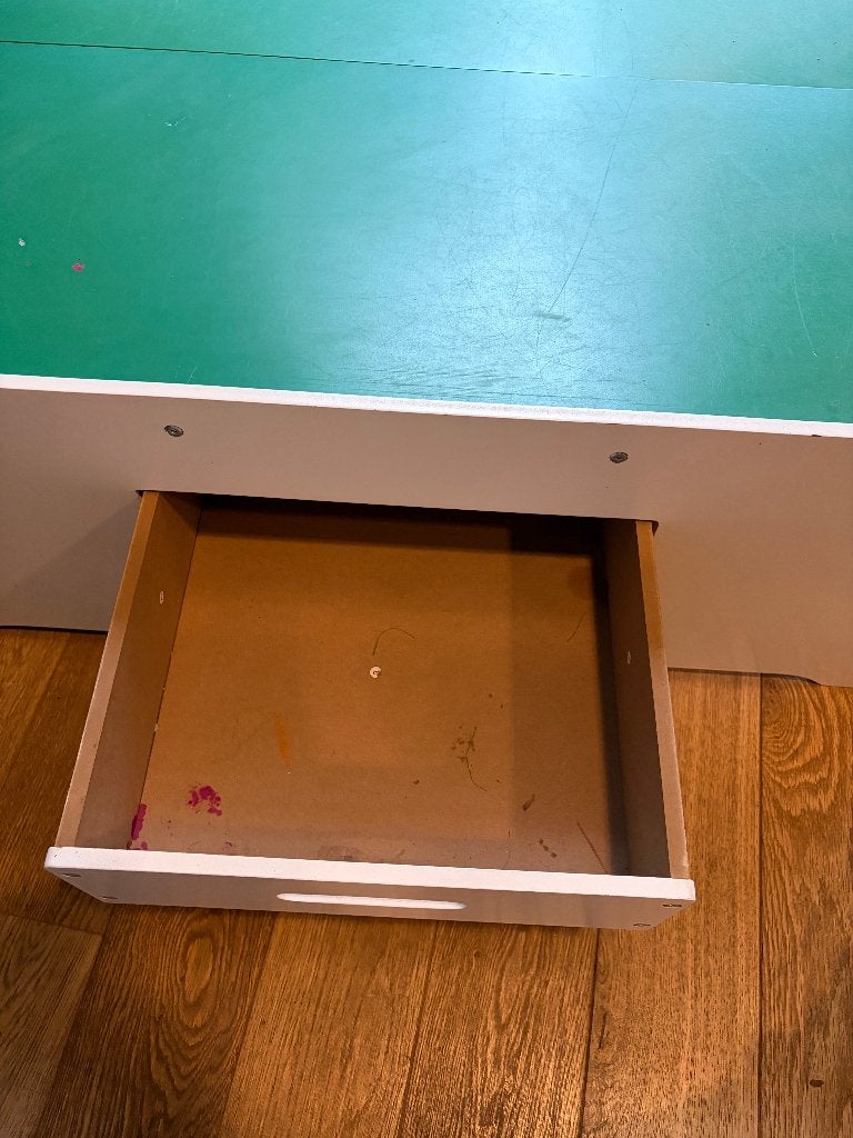 Table de jeu en bois Melissa & Doug - avec tiroir, Kinderen en Baby's, Ophalen, Gebruikt