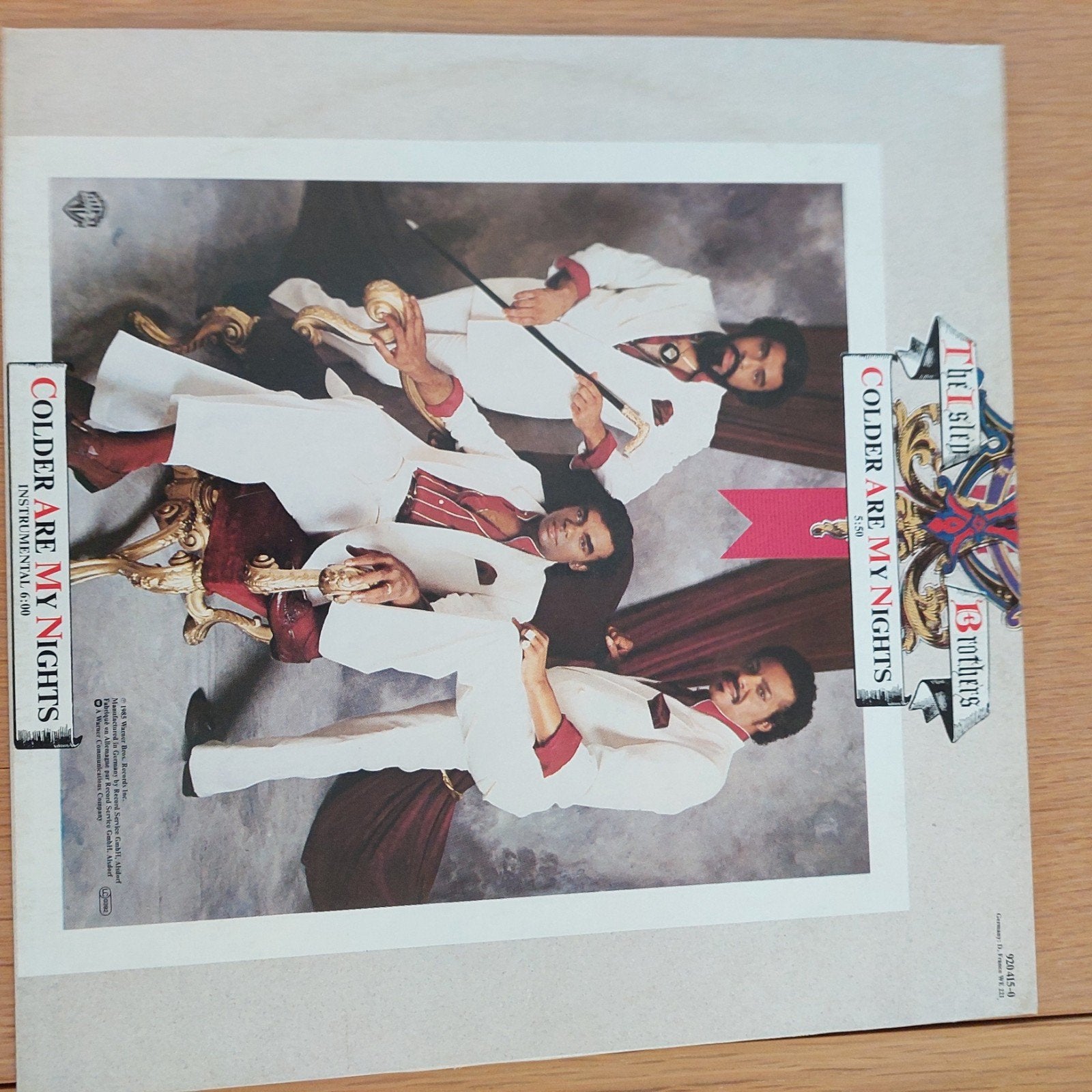 lp the isley brothers colder are my nights  soul genre, Ophalen, Gebruikt, LP