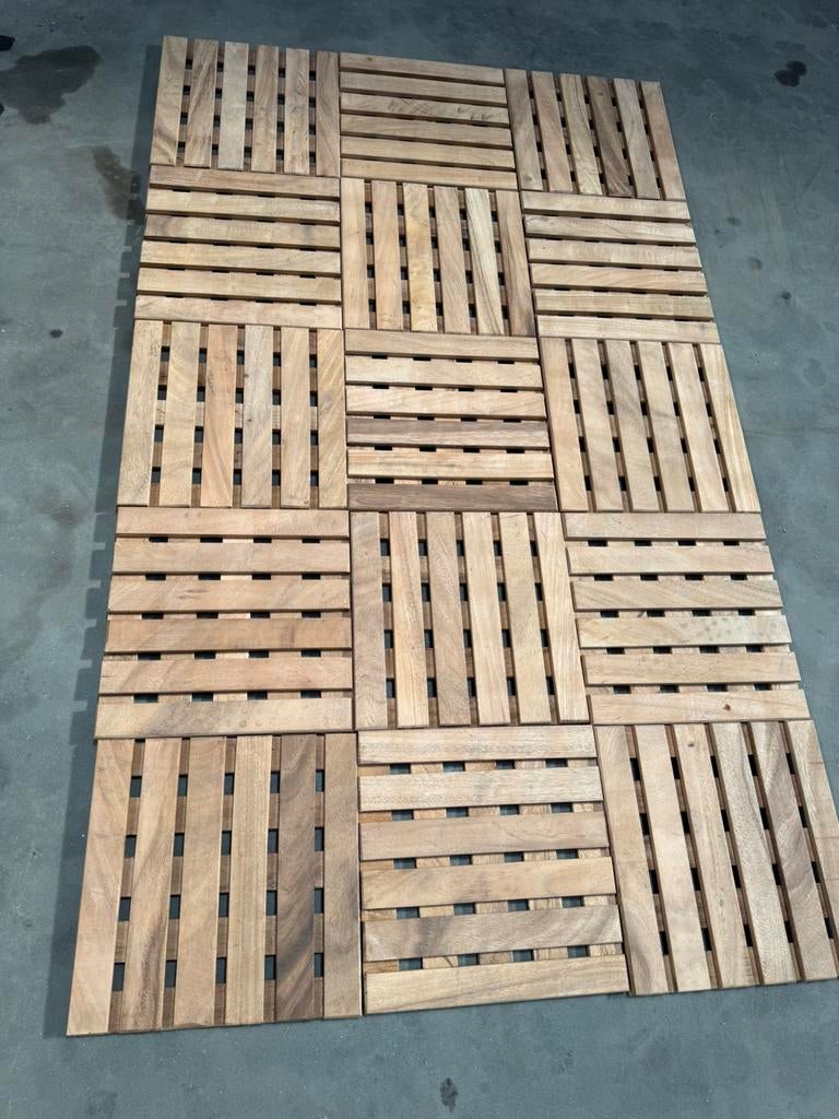 Terras bois suar exotique, Ophalen, Nieuw, Hout