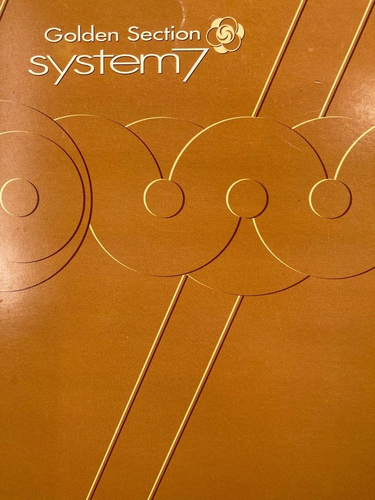 LP de SYSTEM 7 « The Golden Section », Pressage original, Enlèvement ou Envoi, Comme neuf, Musique d'ambiance ou Lounge