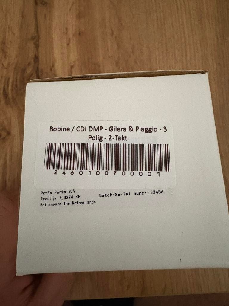 Cdi bobine Piaggio gillera 2t, Fietsen en Brommers, Ophalen, Nieuw, Piaggio