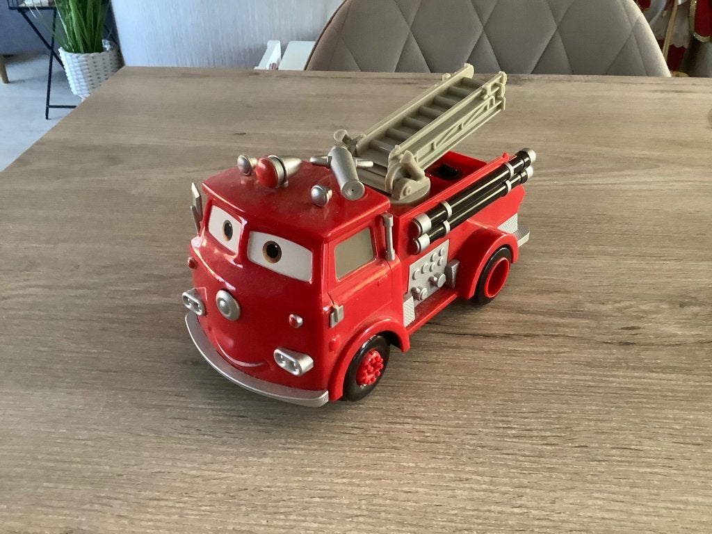Disney-Pixar Cars Red plastic character (Spuit water), Ophalen of Verzenden, Gebruikt