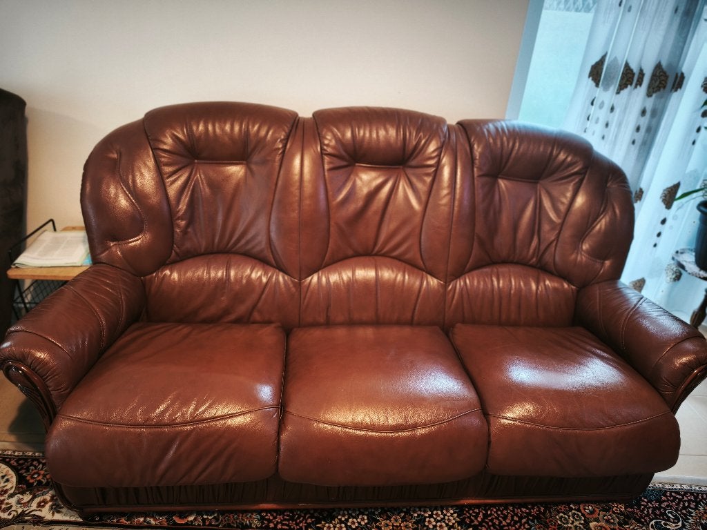 Zetel, Ophalen, Hout, Driepersoons, Zo goed als nieuw