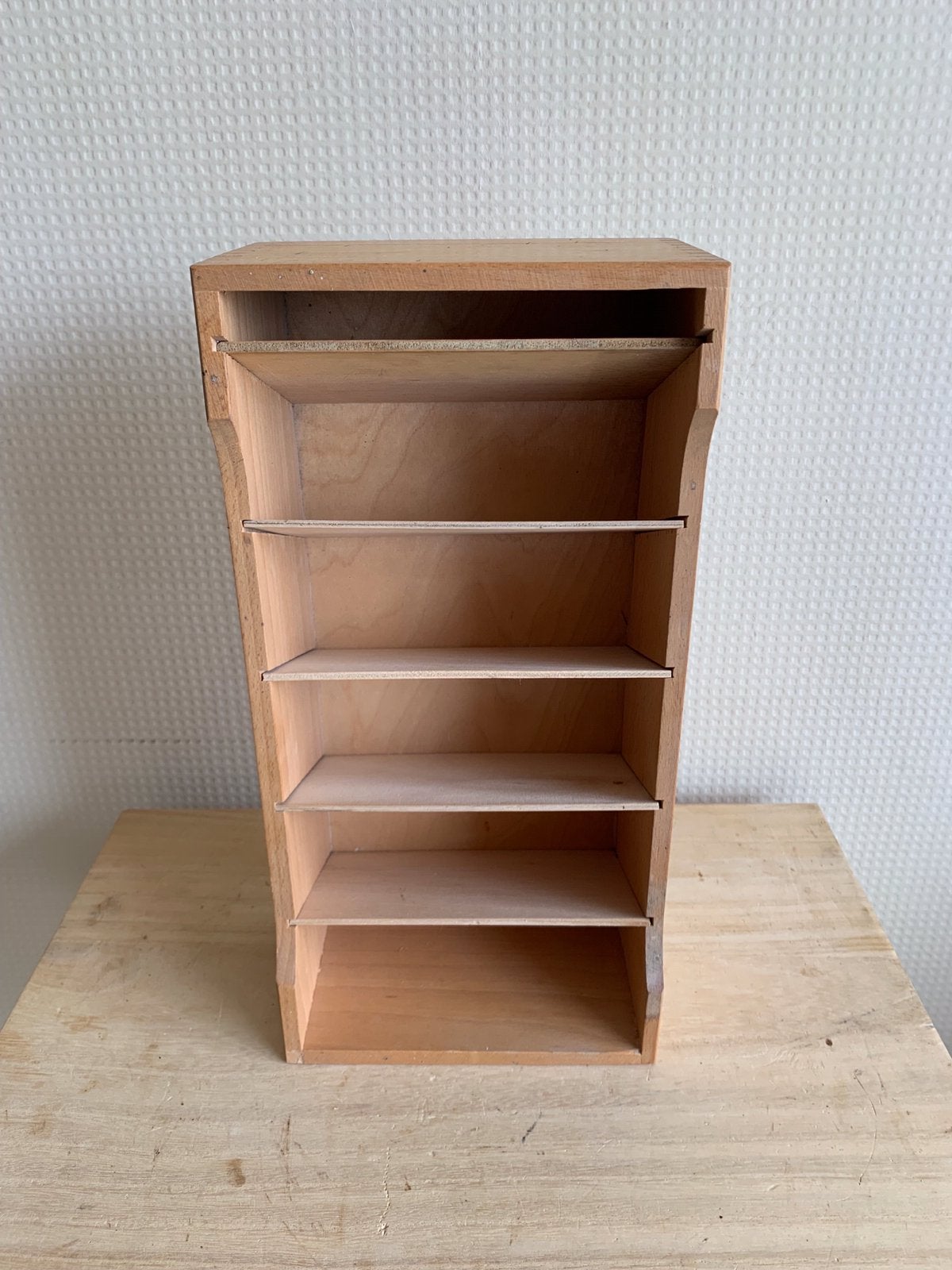 Vintage houten bureau-organizer, Antiek en Kunst, Ophalen of Verzenden