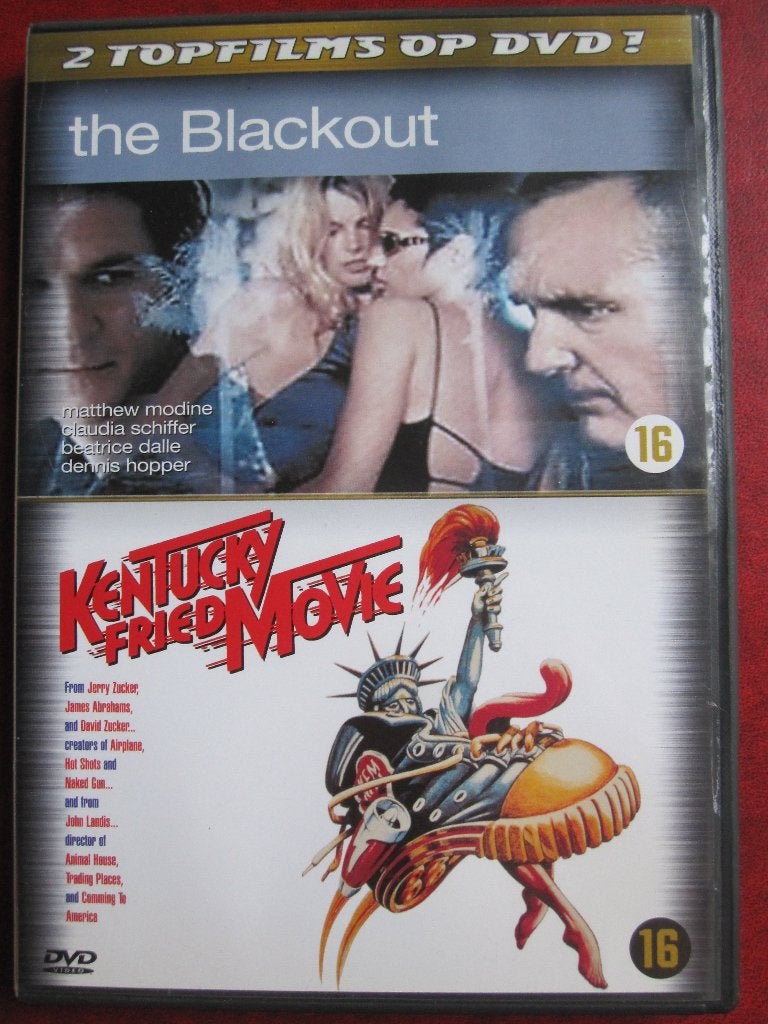 Le film Blackout + Kentucky Fried (2 films sur 1 DVD), CD & DVD, DVD | Comédie, Comédie d'action, Enlèvement ou Envoi, Coffret