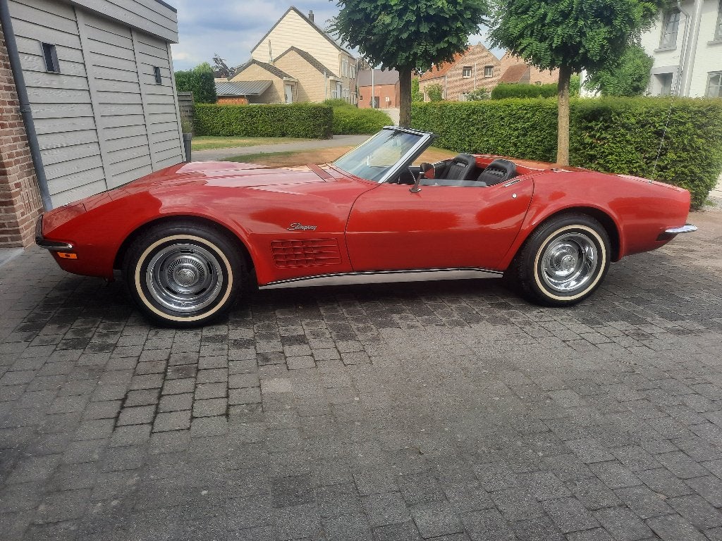 Prachtige 1972 Corvette Convertible automaat 350 Cui, Auto's, Automaat, Achterwielaandrijving, Cabriolet, Corvette
