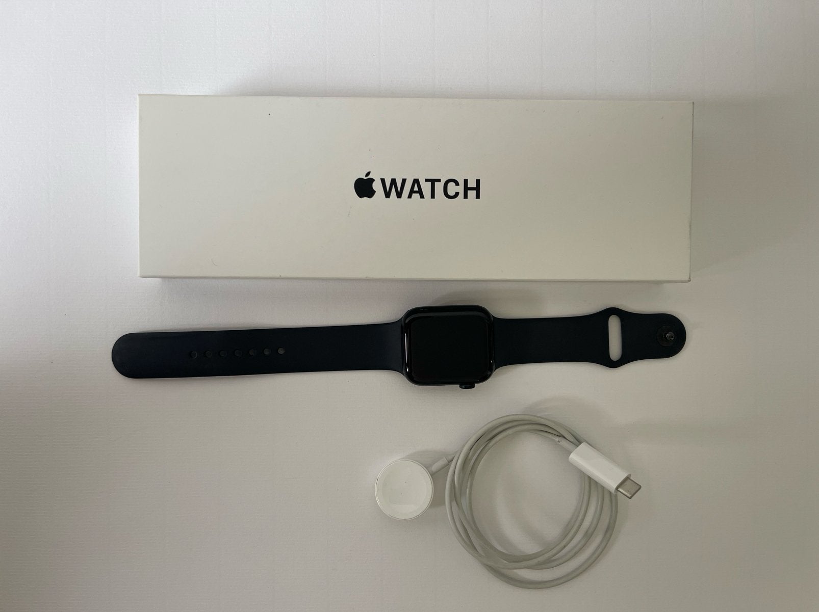 Apple Watch SE 2e génération GPS – 32 Go – Boîte, Enlèvement ou Envoi, État, Comme neuf, Noir