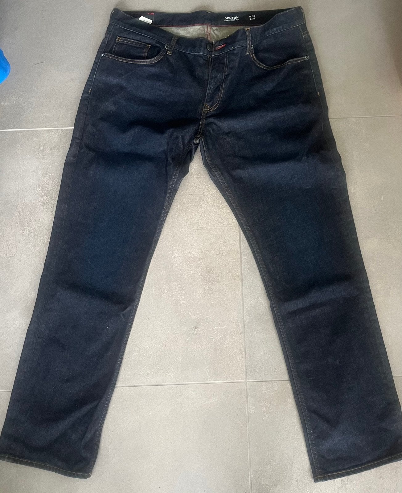 Jeans Tommy Hilfiger denton straight fit 38/32, Kleding | Heren, Spijkerbroeken en Jeans, Ophalen of Verzenden, Nieuw, Blauw