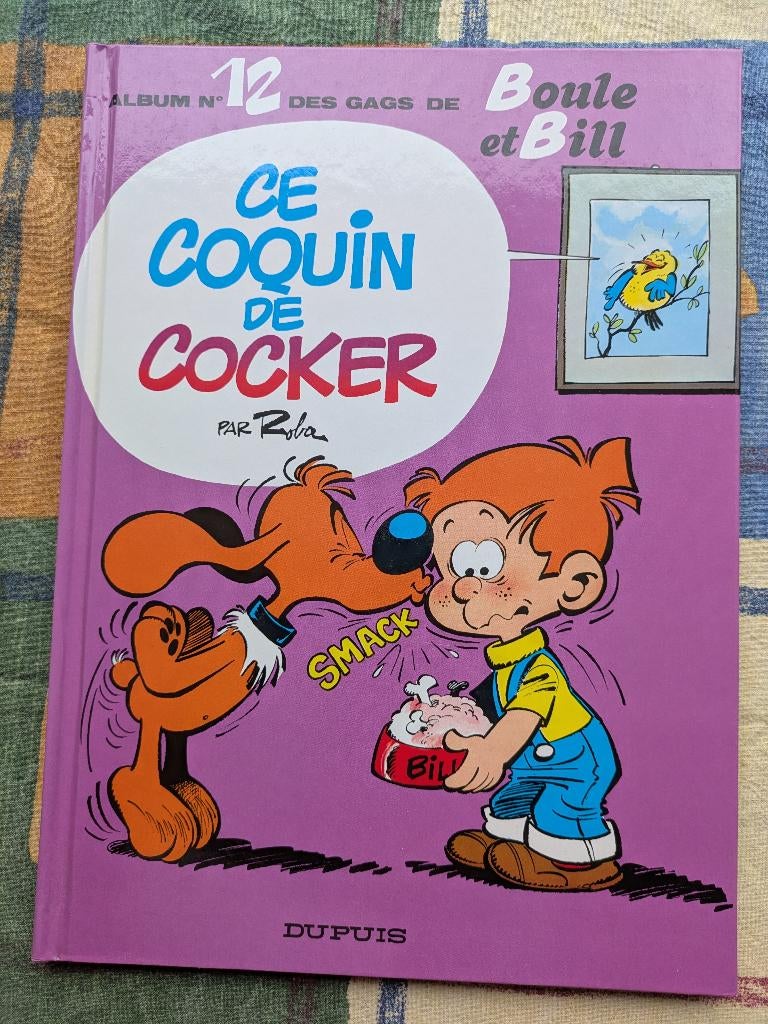Boule et Bill Album n12 Le Cocker Coquin, Neuf, Enlèvement ou Envoi, Une BD, Jean ROBA