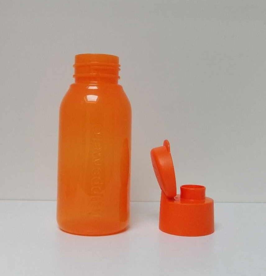 Tupperware™ « Fles EcoPlus ronde » 350 ml - oranje, Verzenden, Nieuw, Oranje, Bak of Kom