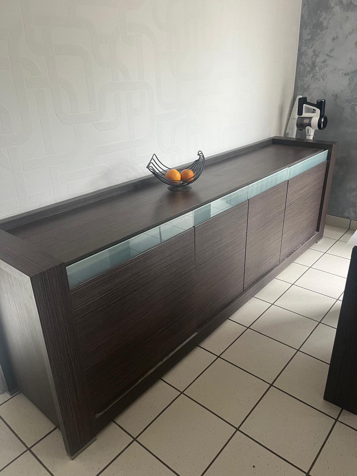 A DONNER!  Table, chaises et meuble buffet., Ophalen, Gebruikt