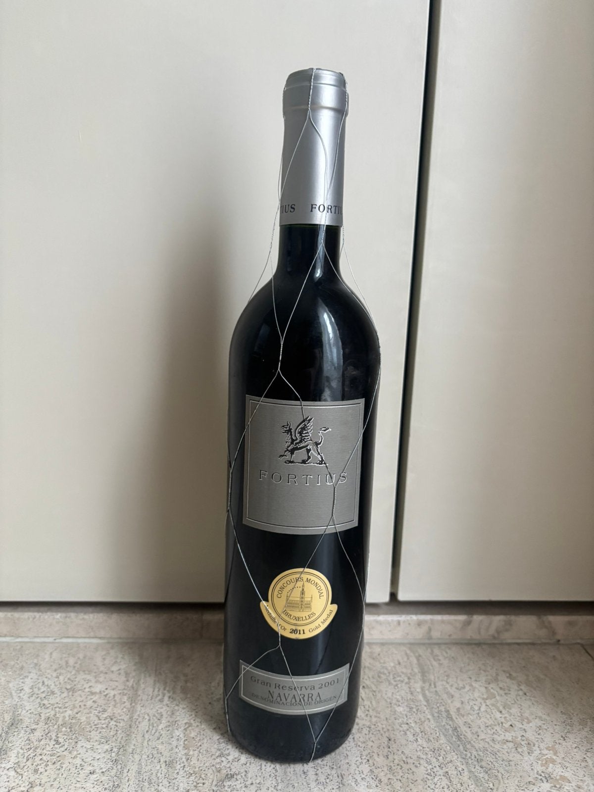 12 flessen Fortius Gran Reserva 2001 Uitstekende bewaarstaat, Neuf, Enlèvement, Vin rouge, Espagne