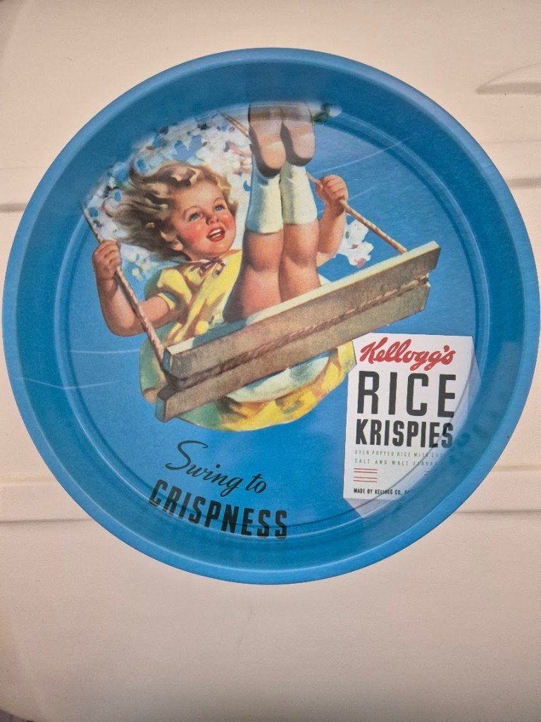 Bierplateau Kellogg's rice krispies, Verzamelen, Ophalen of Verzenden