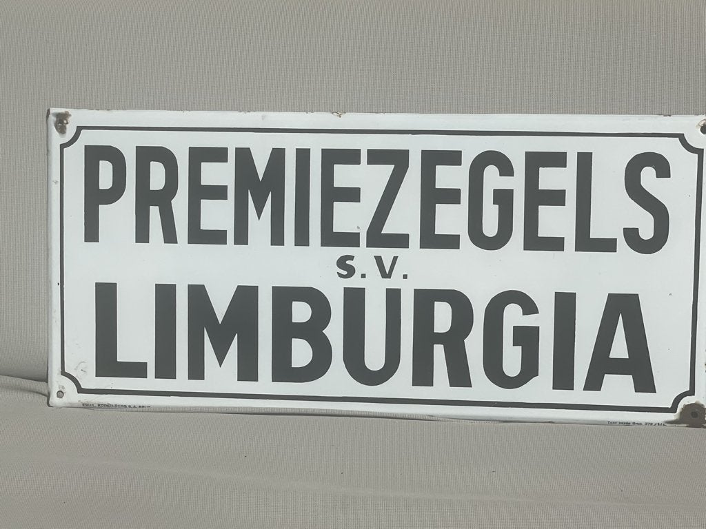 Email bord Limburgia Premiezegels, Antiek en Kunst, Ophalen of Verzenden