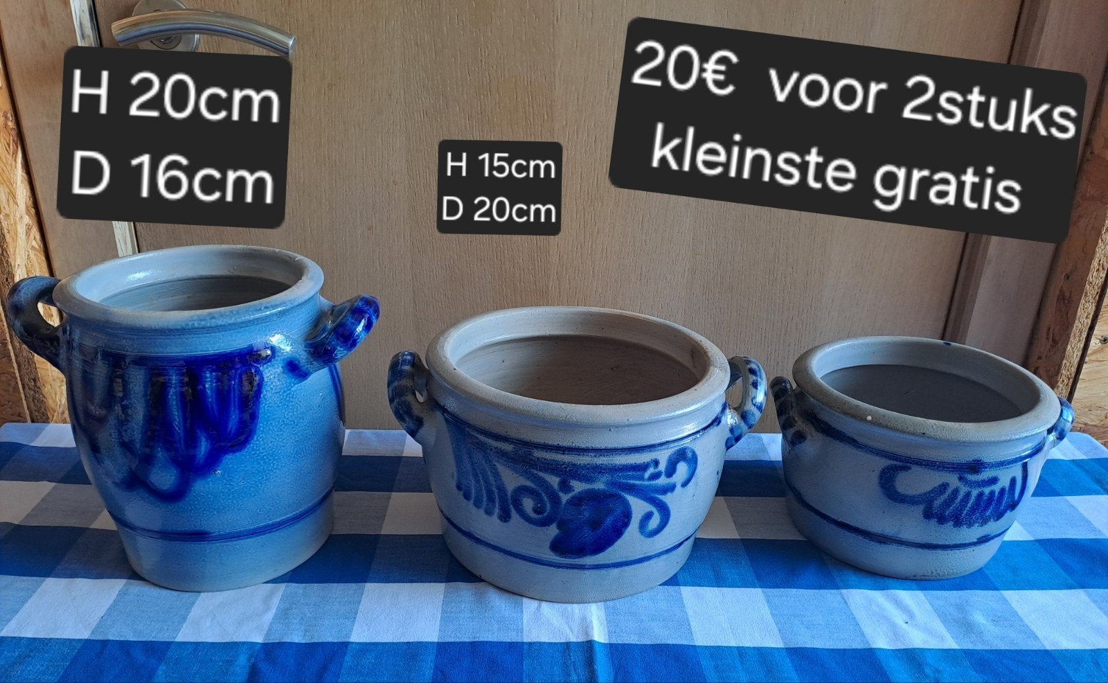 Keulse potten, Antiek en Kunst, Ophalen of Verzenden