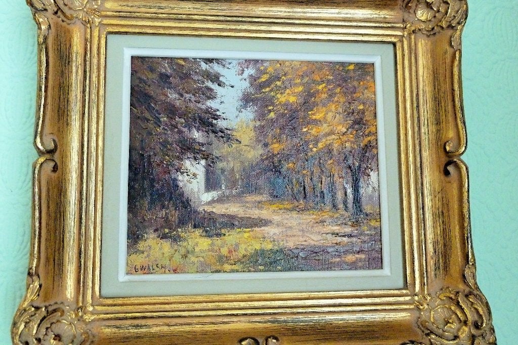 Jolie Peinture de Gaby Walsh -Van Genesen, Antiek en Kunst, Kunst | Schilderijen | Klassiek, Ophalen, Gesigneerd, Olieverf, Doek