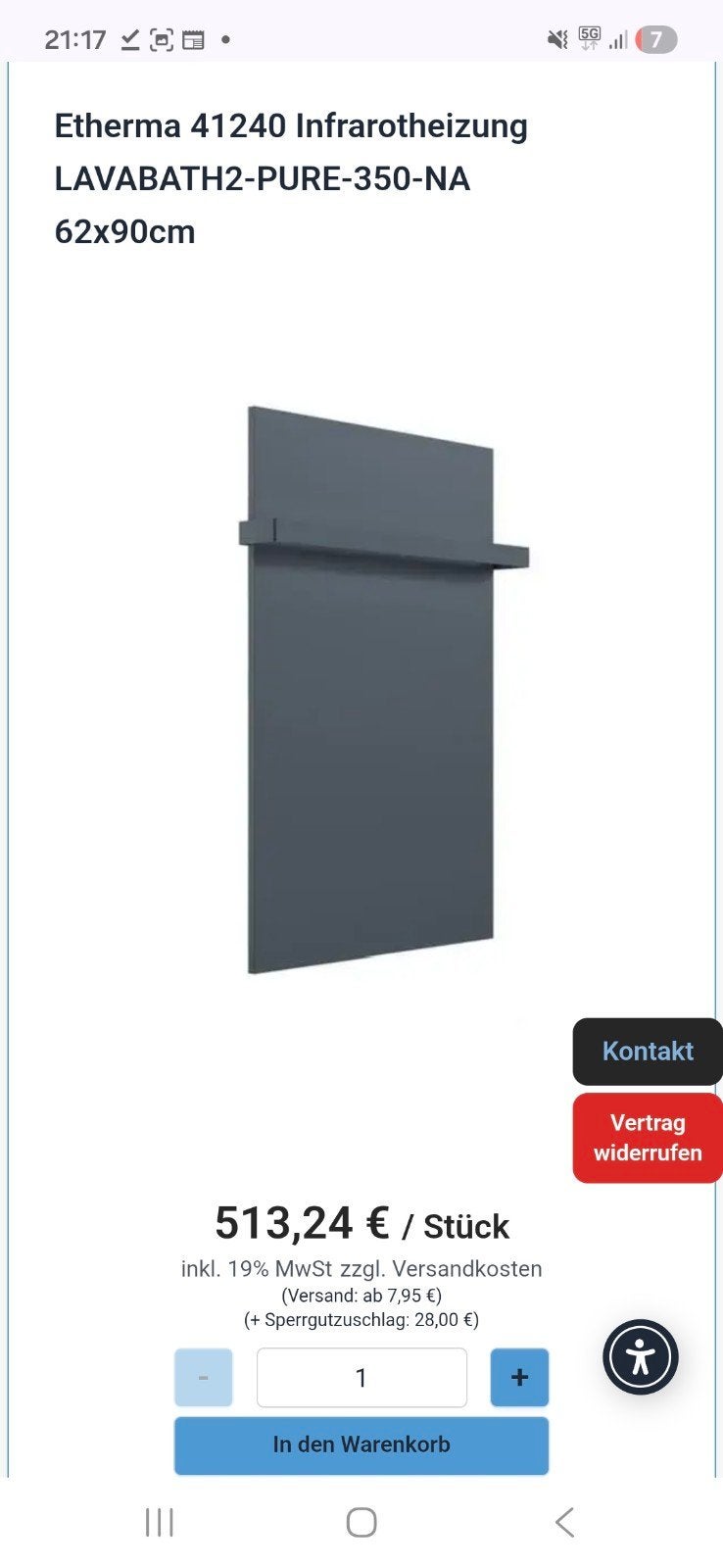 infraroodverwarming etherma, Doe-het-zelf en Bouw, Ophalen