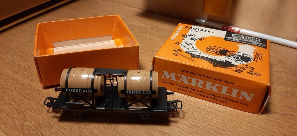 Marklin HO Wagon de transport pour citerne de vin, Enlèvement ou Envoi, Neuf, Wagon
