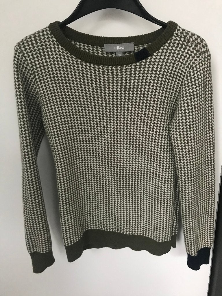 Groene trui van JBC maat 116, Kinderen en Baby's, Kinderkleding | Maat 116, Trui of Vest, Ophalen of Verzenden, Zo goed als nieuw